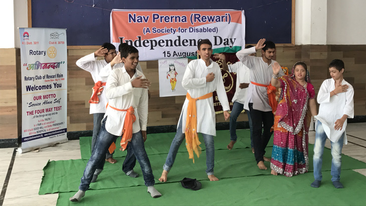 INDEPENDENCE DAY CELEBRATION WITH NAV PRERNA SOCIETY