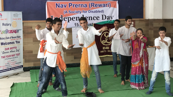 INDEPENDENCE DAY CELEBRATION WITH NAV PRERNA SOCIETY