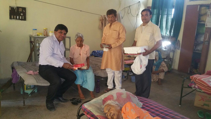 DEEPAWALI CELEBRATION WITH RESIDENTS OF OLD AGE HOME