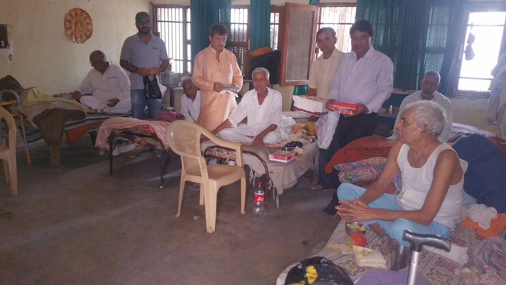 DEEPAWALI CELEBRATION WITH RESIDENTS OF OLD AGE HOME