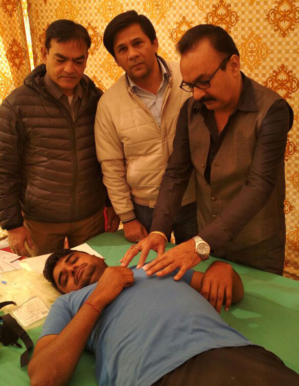 Blood donation and free medical checkup camp in association with Lab Technician Association, Rewari