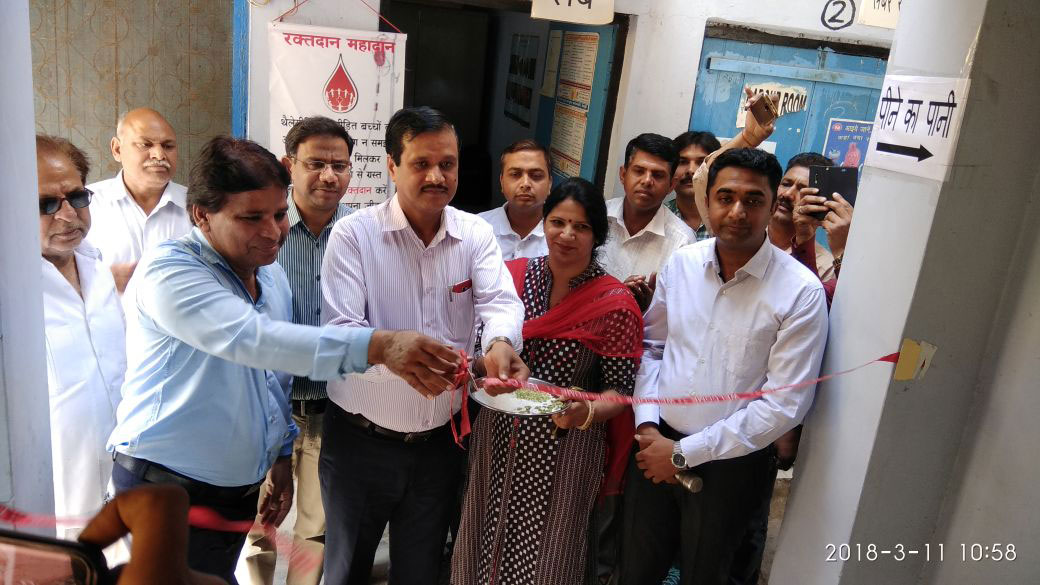 Inauguration of Water Filteration& Cooling Unit (80 ltr Storage & Cooling Capacity) installed by Rotary Club Of Rewari Main