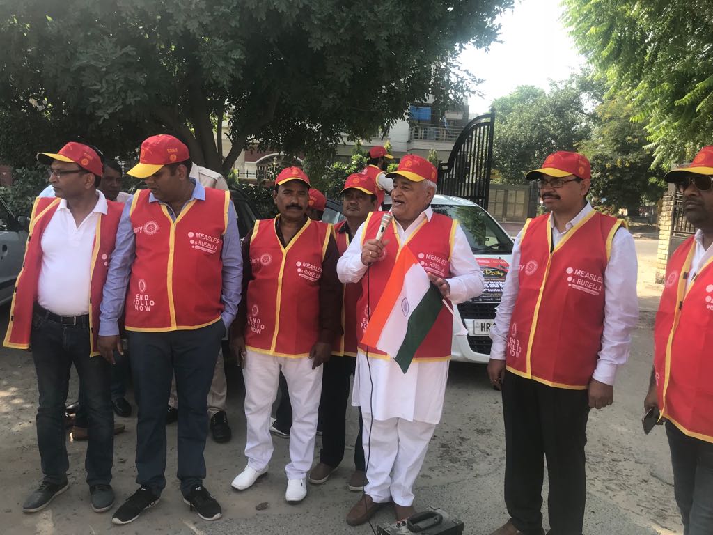 PULSE POLIO AWARENESS CAR RALLY