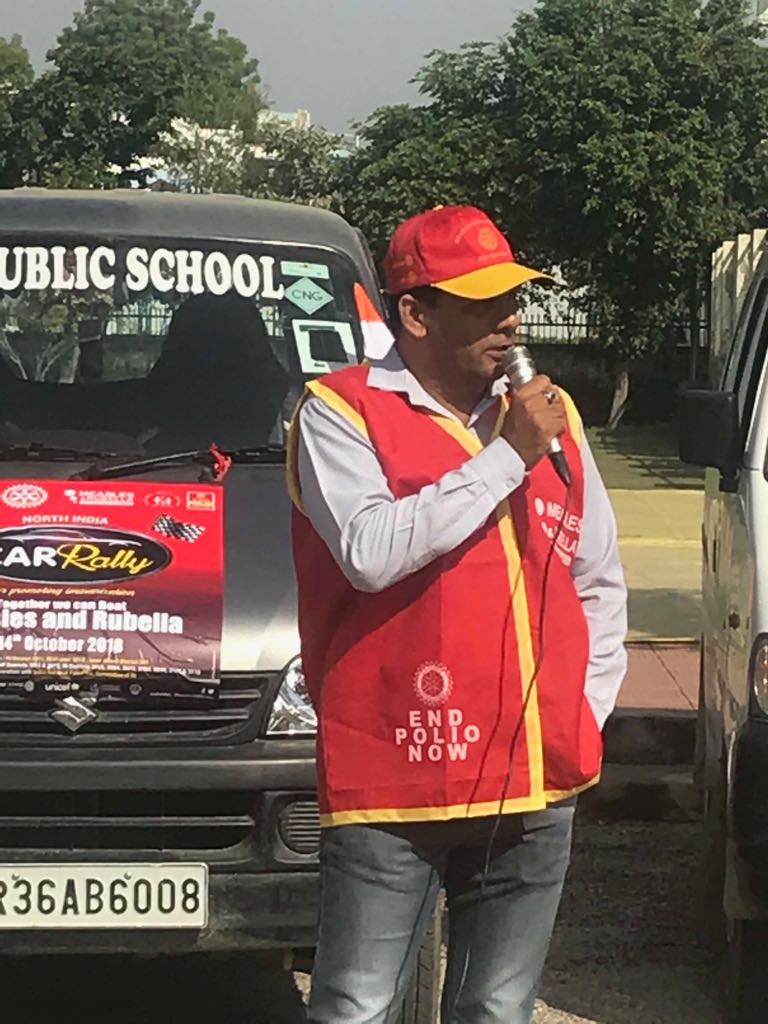 PULSE POLIO AWARENESS CAR RALLY