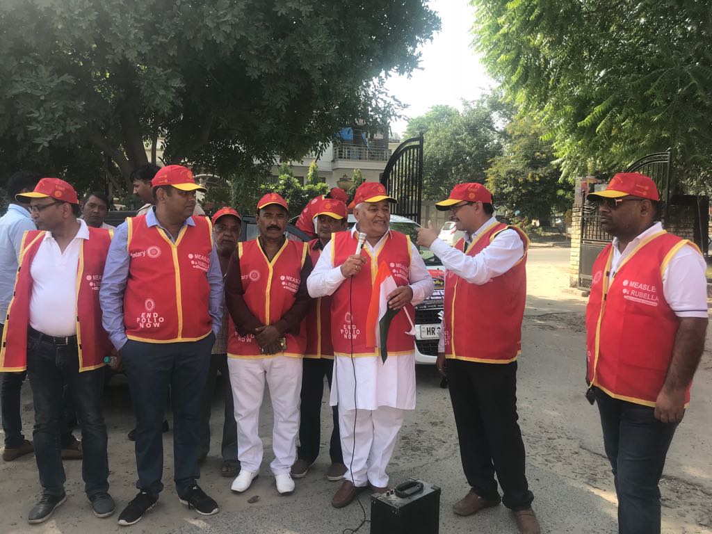 PULSE POLIO AWARENESS CAR RALLY