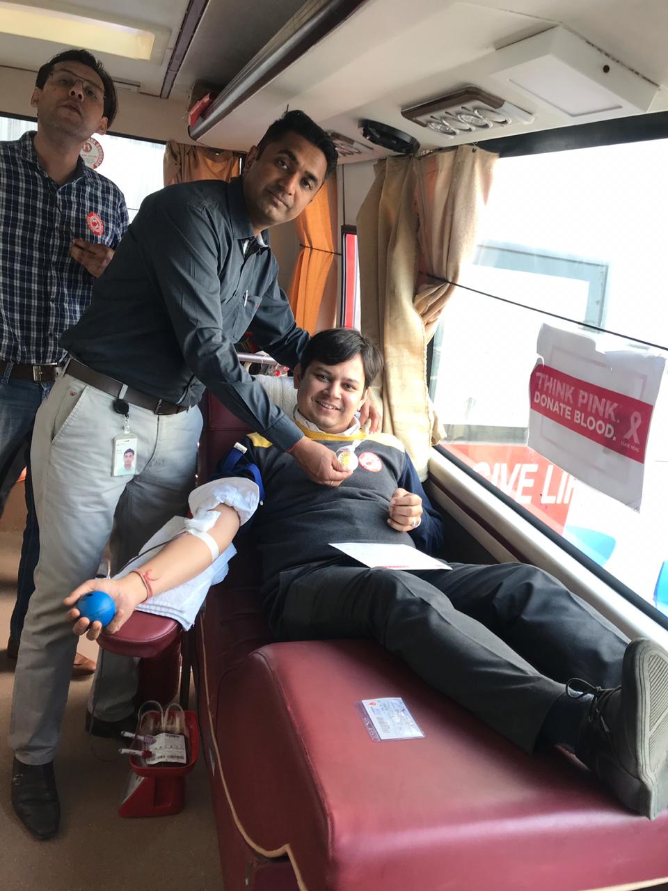 BLOOD DONATION CAMP AT MAGNETI MARELLI GROUP OF COMPANIES