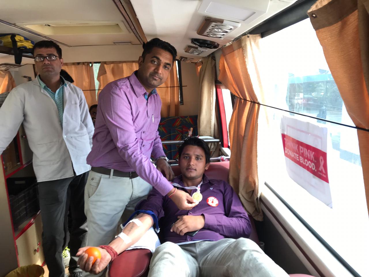 BLOOD DONATION CAMP AT MAGNETI MARELLI GROUP OF COMPANIES