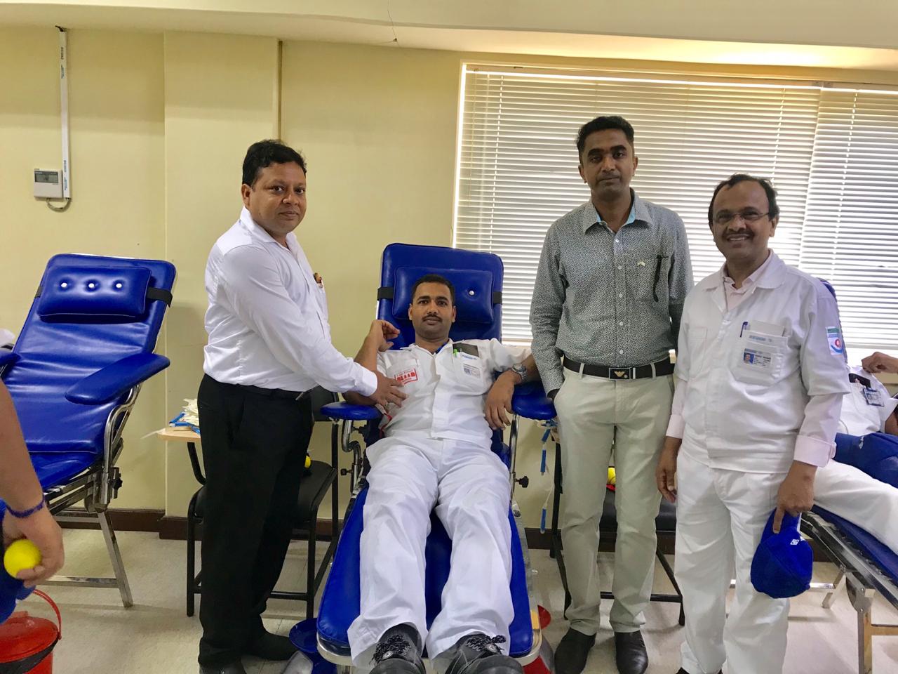 BLOOD DONATION CAMP AT KEIHIN FIE PVT. LTD. BAWAL