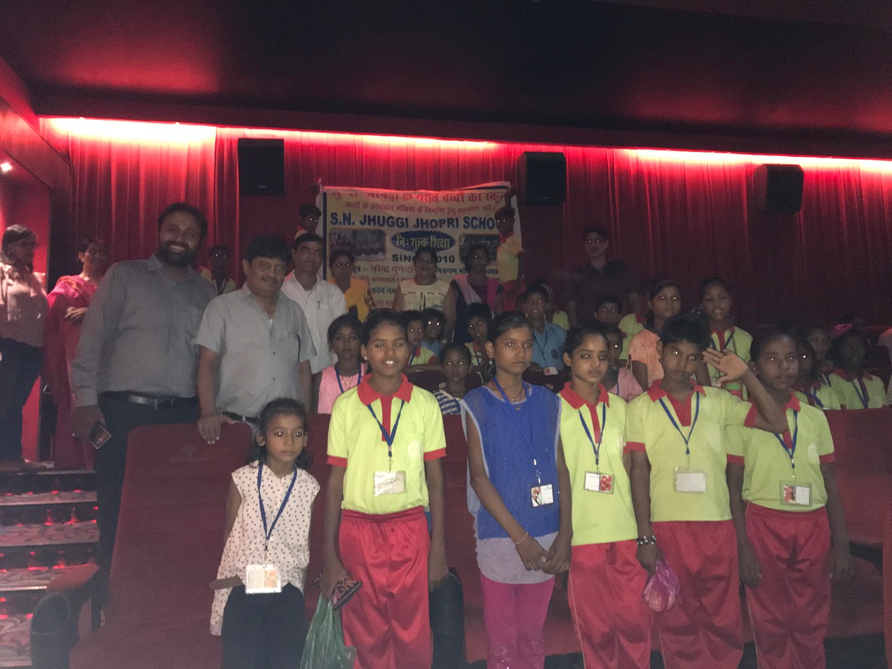 Picnic & Movie Event for less privileged children of SNJJ School