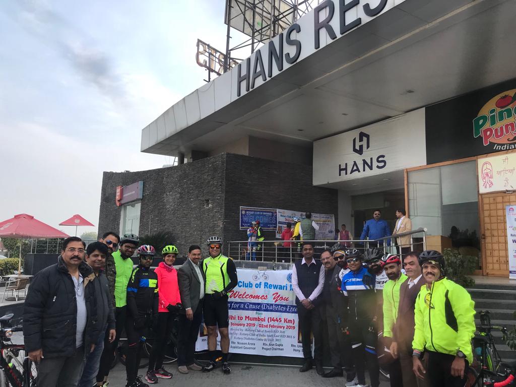 Cyclothon for a Cause (Diabetes Free India)