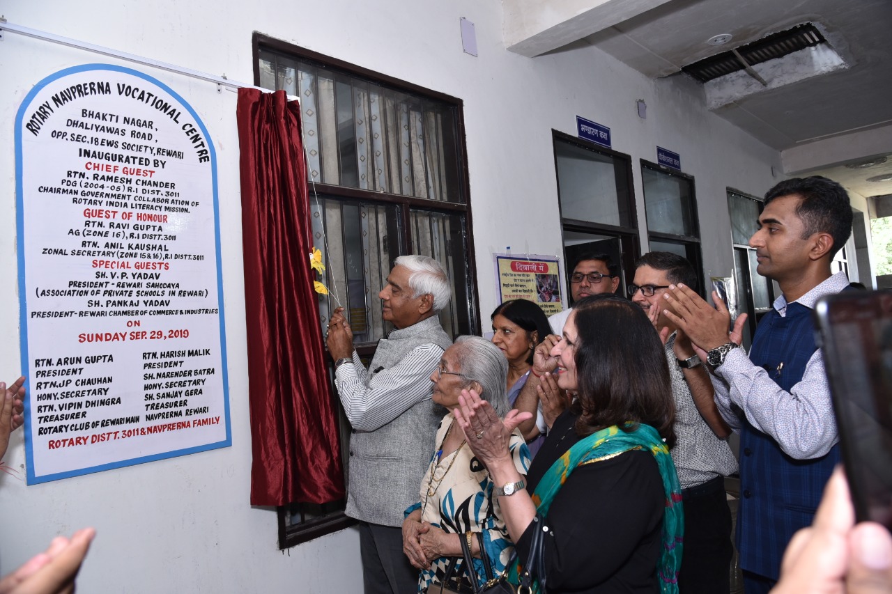 Setting up a Vocational Centre for Mentally Challenged Children