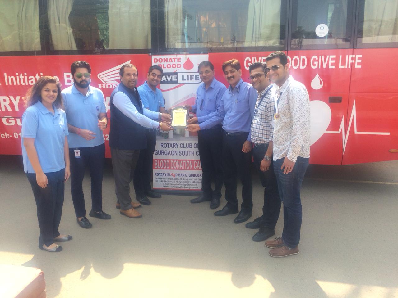 BLOOD DONATION CAMP ROOP POLYMERS, MANESAR