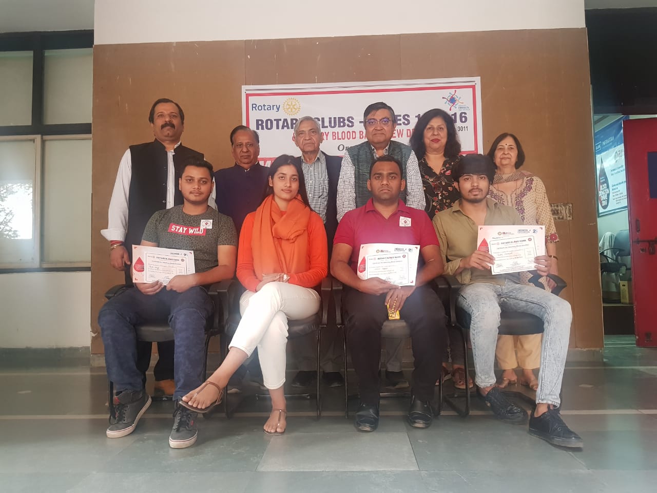 BLOOD DONATION CAMP AT ANSAL UNIVERSITY GURUGRAM