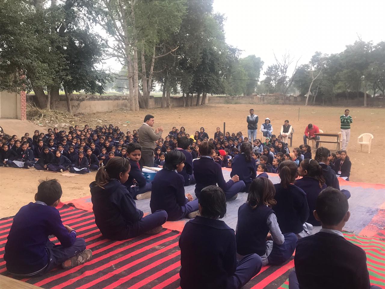 CAREER COUNSELLING SESSION AT GSSS GUJAR MAJRI