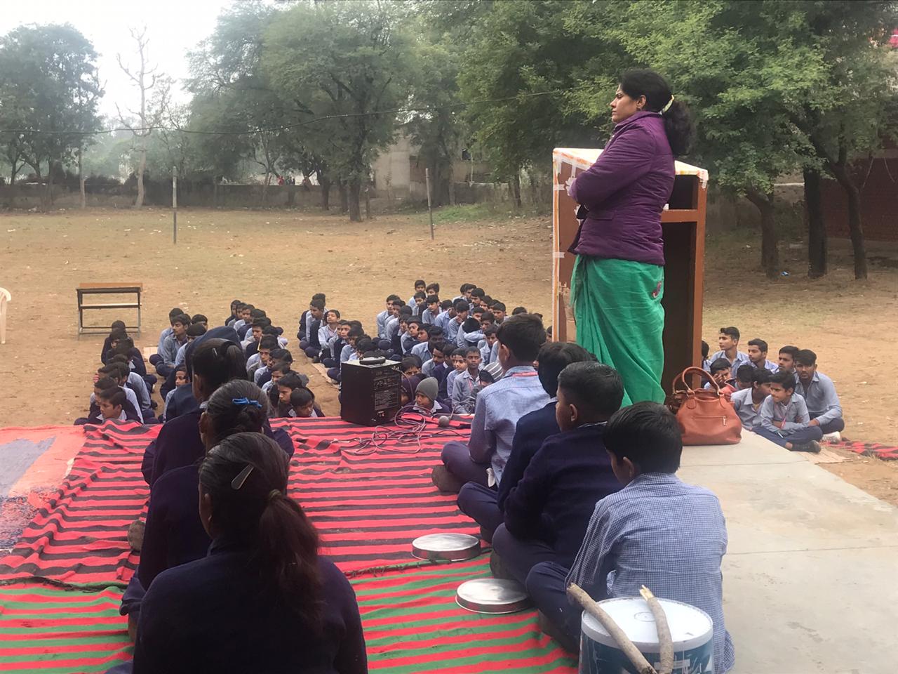 CAREER COUNSELLING SESSION AT GSSS GUJAR MAJRI