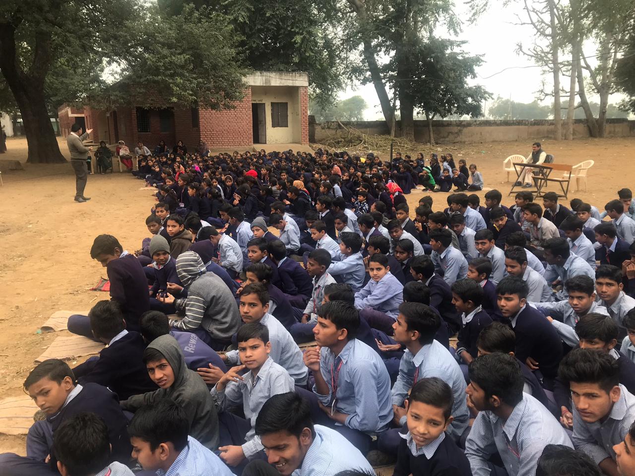 CAREER COUNSELLING SESSION AT GSSS GUJAR MAJRI