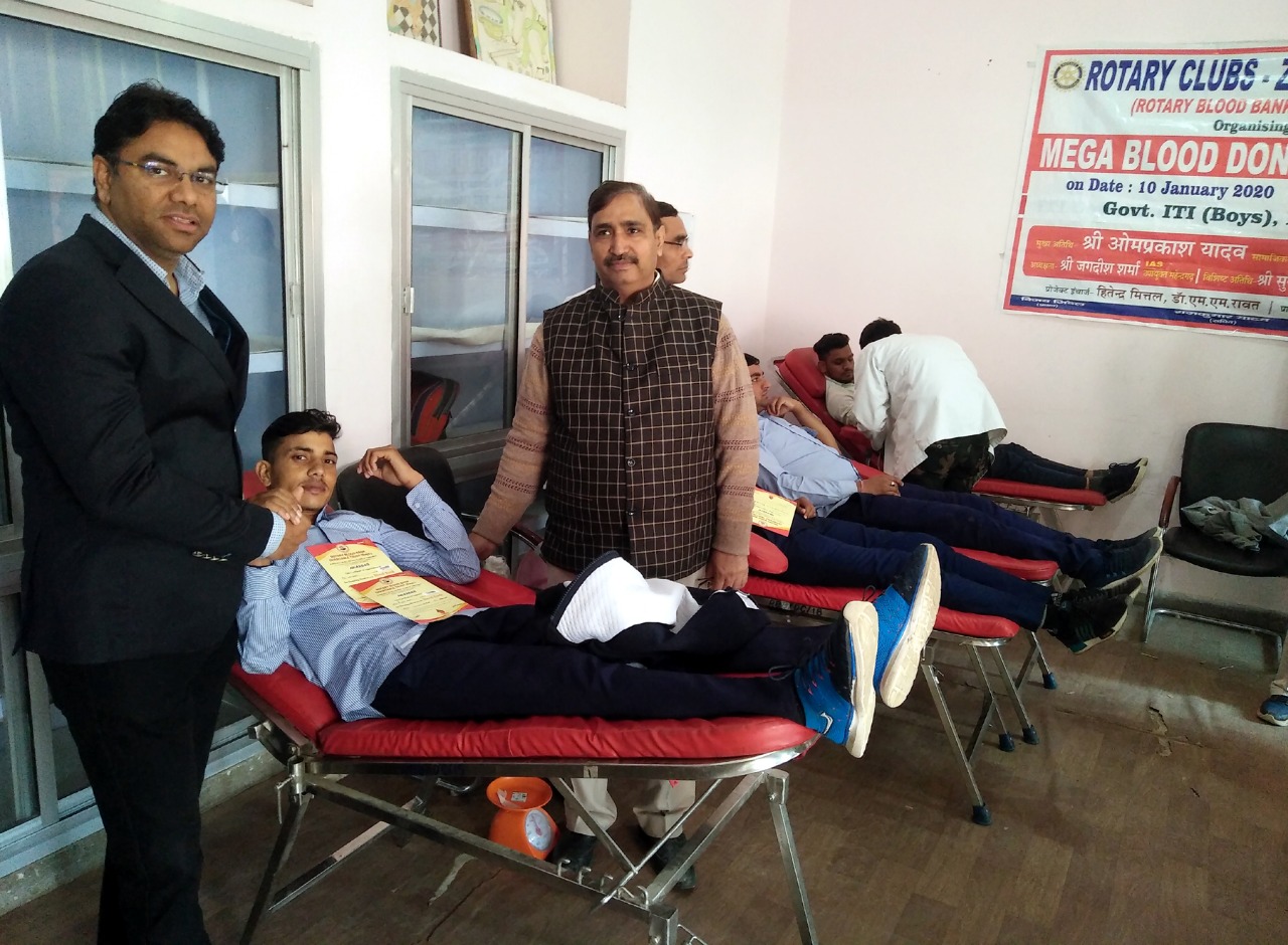 BLOOD DONATION CAMP AT ITI COLLEGE (BOYS) NARNAUL