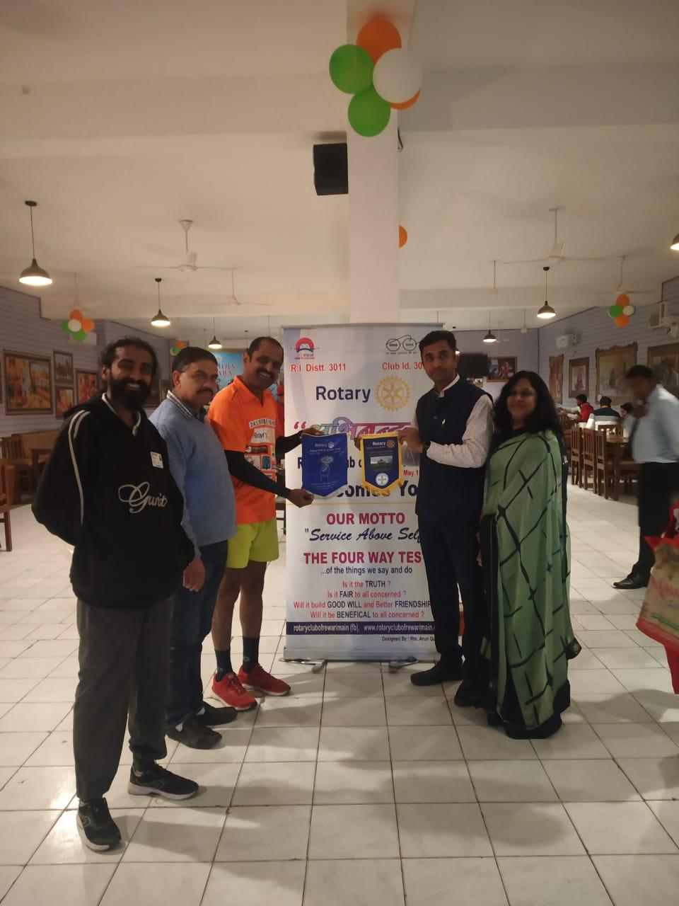 FELICITATION OF MEGA MARATHON SOCIAL RUN