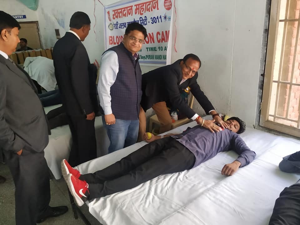 BLOOD DONATION CAMP AT BKN COLLEGE NARNAUL