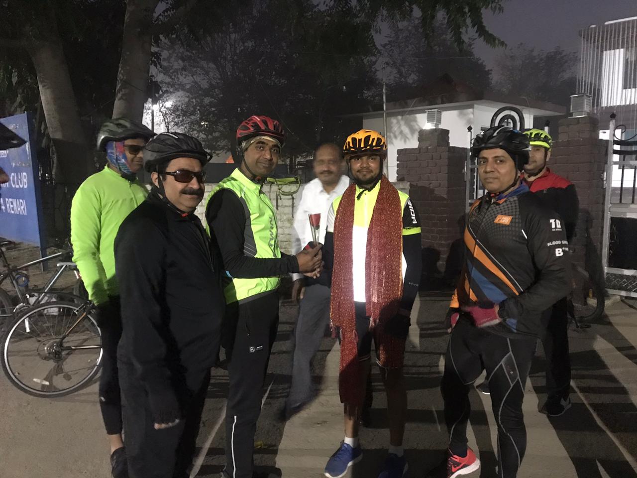 FLAG OFF CEREMONY OF 6000 KM SOLO CYCLING EXPEDITION PEDAL FOR CLEAN INDIA