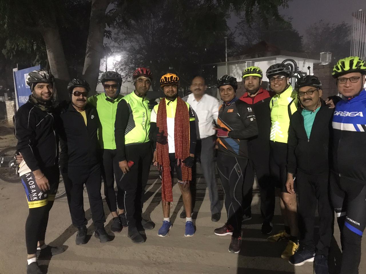 FLAG OFF CEREMONY OF 6000 KM SOLO CYCLING EXPEDITION PEDAL FOR CLEAN INDIA