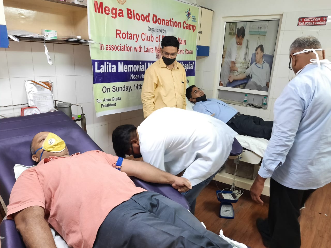 SECOND MEGA BLOOD DONATION DRIVE DURING UNLOCK 1.0