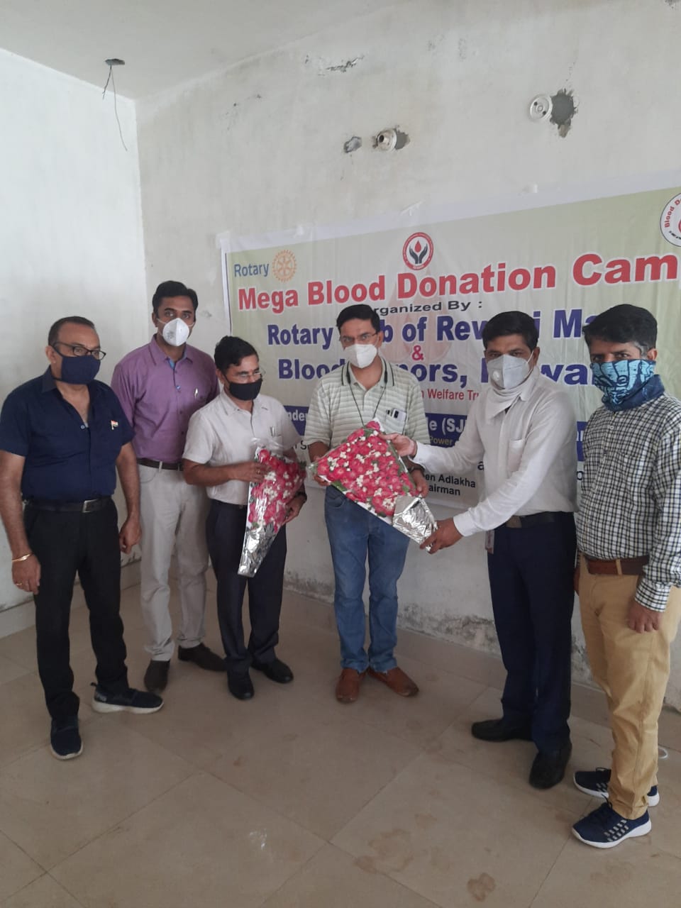 MEGA BLOOD DONATION CAMP AT SJMC BLOOD BANK