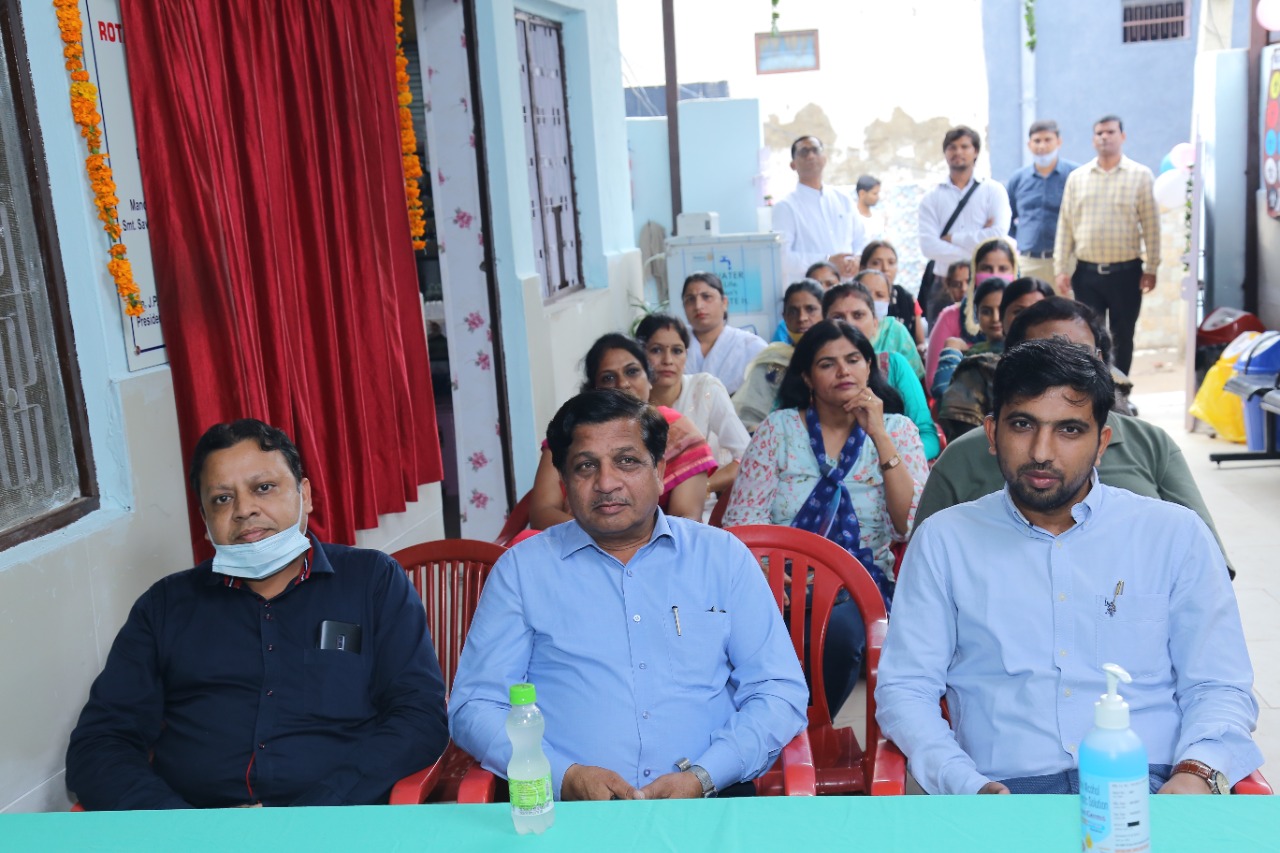 INAUGURATION OF RENOVATED UPHC RAJEEV NAGAR