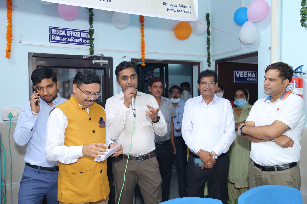 INAUGURATION OF RENOVATED UPHC RAJEEV NAGAR