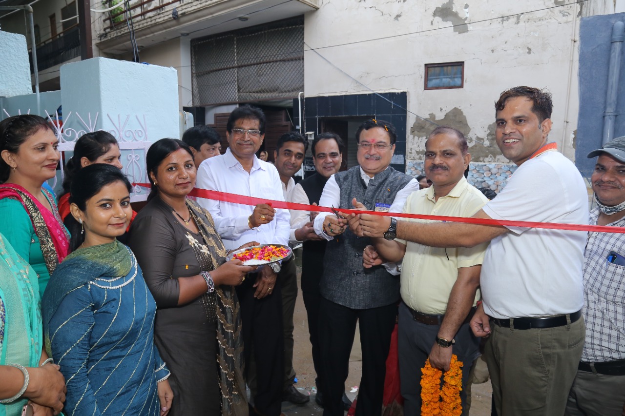 INAUGURATION OF RENOVATED UPHC RAJEEV NAGAR