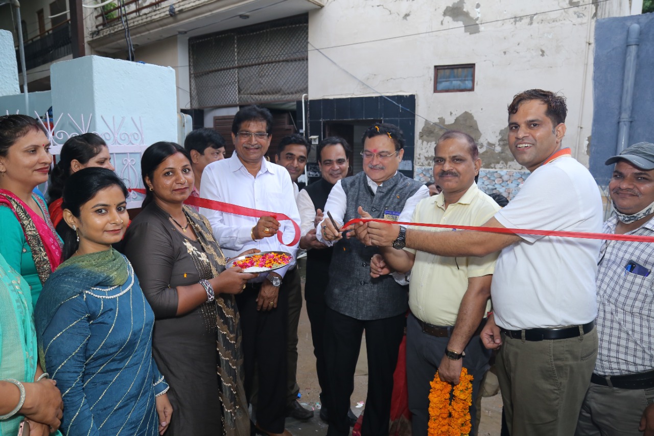 INAUGURATION OF RENOVATED UPHC RAJEEV NAGAR